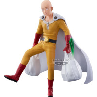 Banpresto : One-Punch Man - Saitama Statue (20cm) (29877)