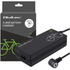 Qoltec Ładowarka do roweru elektrycznego 36v | 42v | 2a | mi4 magnetic  tip +kabel zasilający
