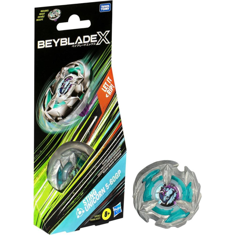 Hasbro Bey Blade X: Booster Single Top - Sting Unicorn (G0283)