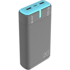 Tracer 47517 EnerGen 20000mAh Power Bank gray/blue