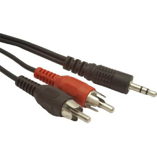 Gembird Kabel minijack/2xrca (chinch)m/m 2.5m