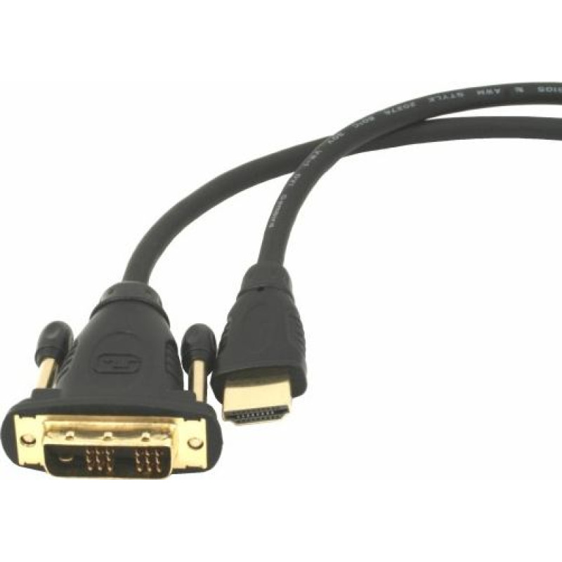 Gembird Kabel hdmi-dvi 1.8m (pozłacane końcówki)