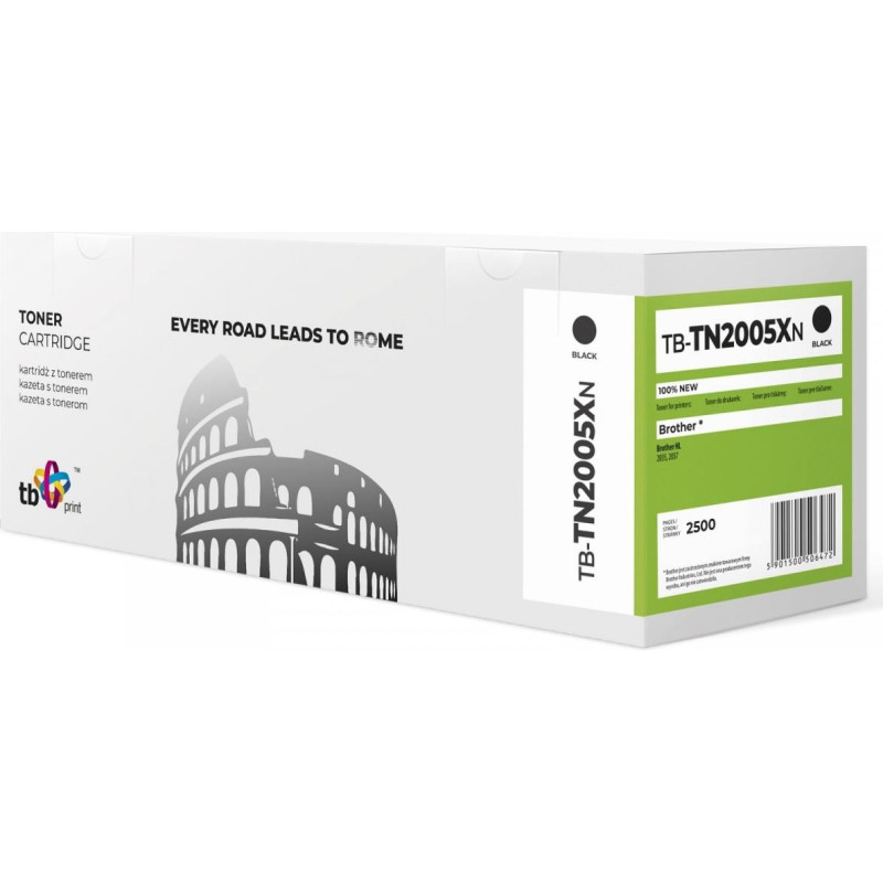 Tb Print Toner do brother tn2005 tb-tn2005xn bk 100% nowy