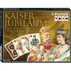 Piatnik Karty cesarskie kaiser 2 talie