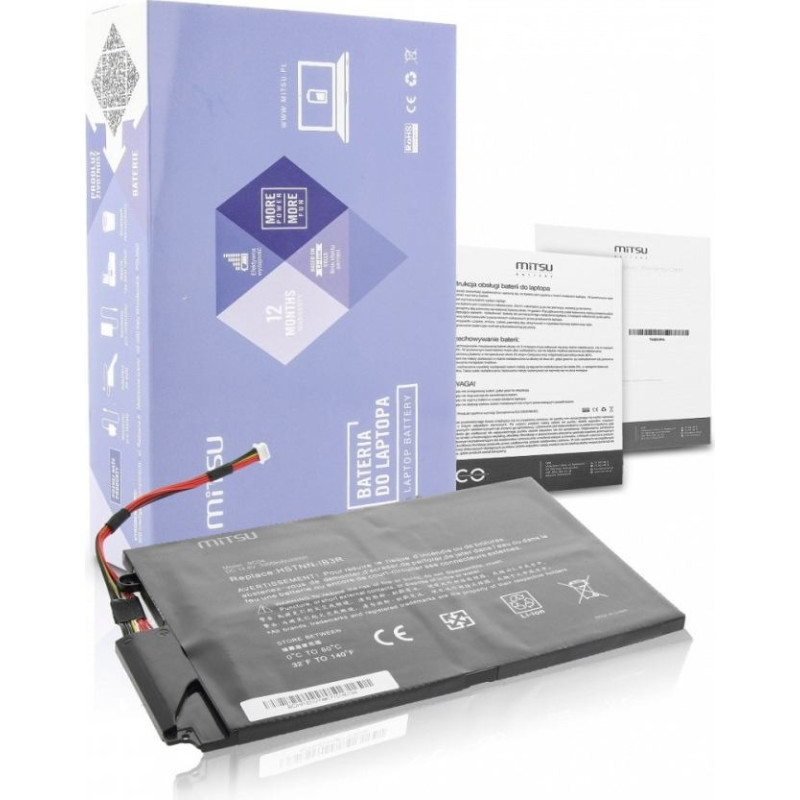 Mitsu Bateria do hp envy 4 3500 mah (52 wh) 14.4 - 14.8 volt