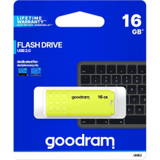 Goodram Pendrive ume2 16gb usb 2.0 Żółty