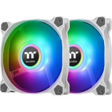 Thermaltake Wentylator - pure duo 12 argb sync radiator fan 2 pak biały