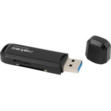 Natec Czytnik kart pamięci scarab 2 sd/micro sd, usb 3.0 czarny