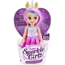 Zuru Sparkle Girlz Lalka 4.7 cala księżniczka jednorożec babeczka 48 sztuk