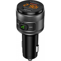 ART Transmiter samochodowy fm mp3 z funkcją bt, usb lcd fm-57 qc3.0