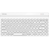 A4 Tech Klawiatura fstyler fbk30 biały 2.4ghz + bt (silent)