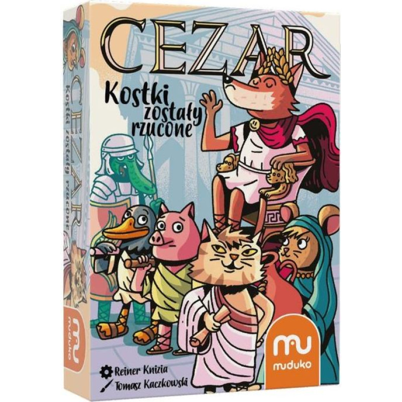 Muduko Gra cezar. kostki zostały rzucone