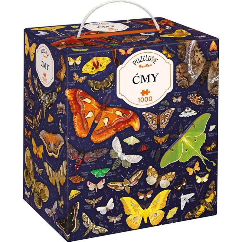 Czuczu Puzzle 1000 elementów puzzlove Ćmy