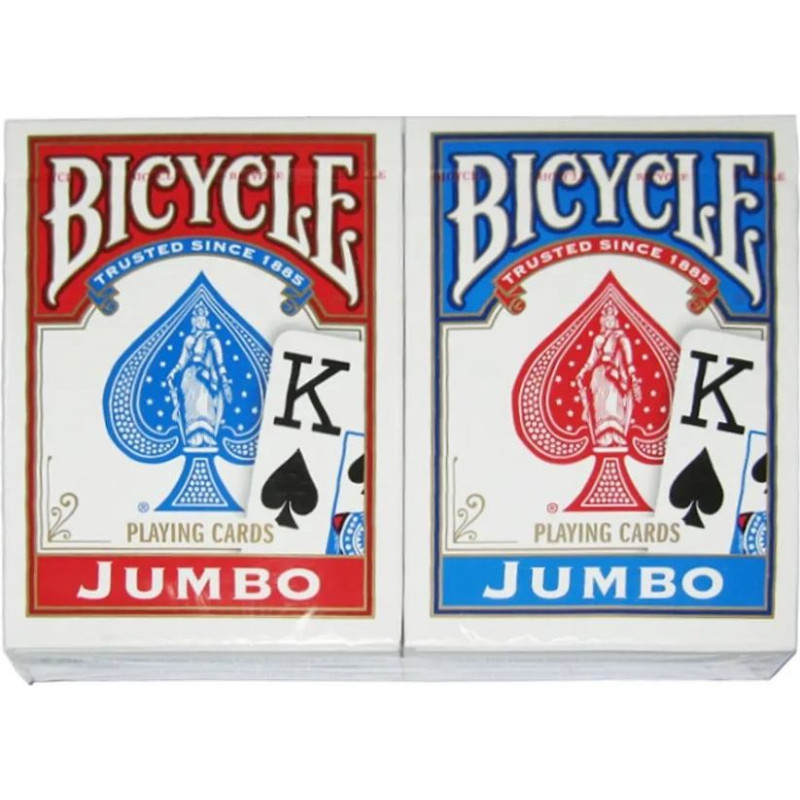 Bicycle Karty jumbo index 2-pak