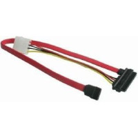 Gembird Kabel/tasma sata data+zasilanie combo 0.35m