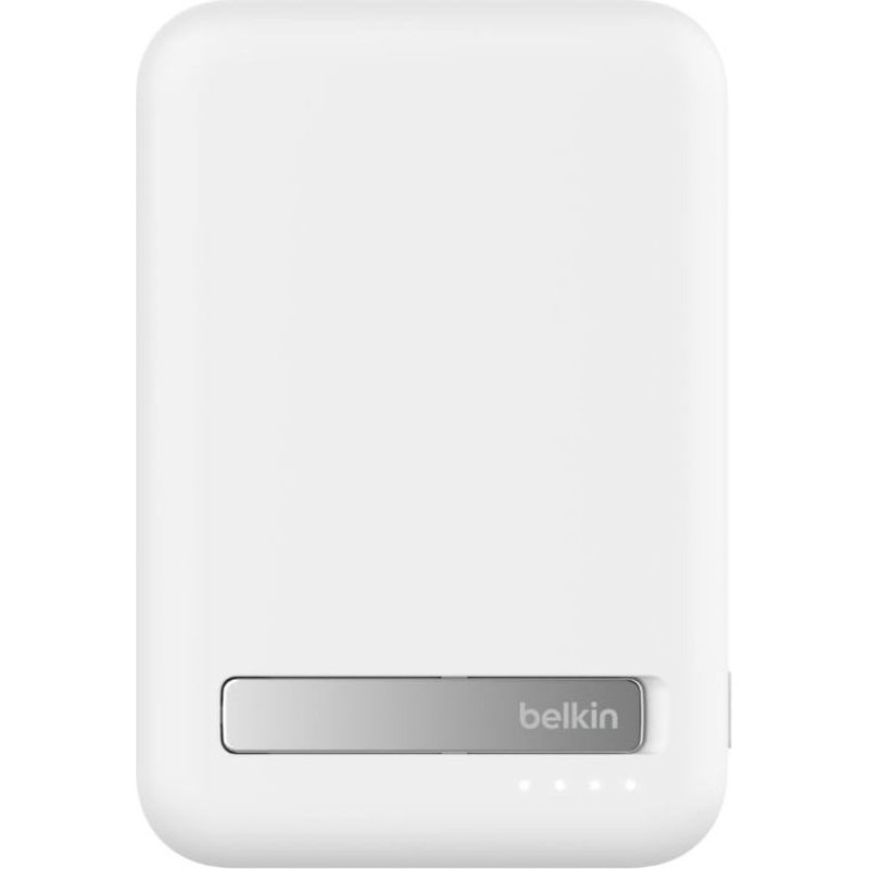 Belkin Powerbank ze standem 10000mah qi2 magsafe biały