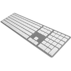 Matias Klawiatura aluminiowa mac bluetooth srebrna