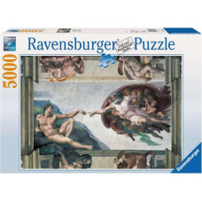 Ravensburger Polska Puzzle 5000 elementów michał anioł stworzenie adama