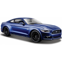 Maisto Model kompozytowy ford mustang gt 2015 1/24 niebieski