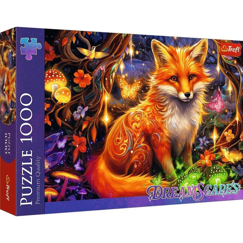 Trefl Puzzle 1000 elementów dreamscapes baśniowy lis