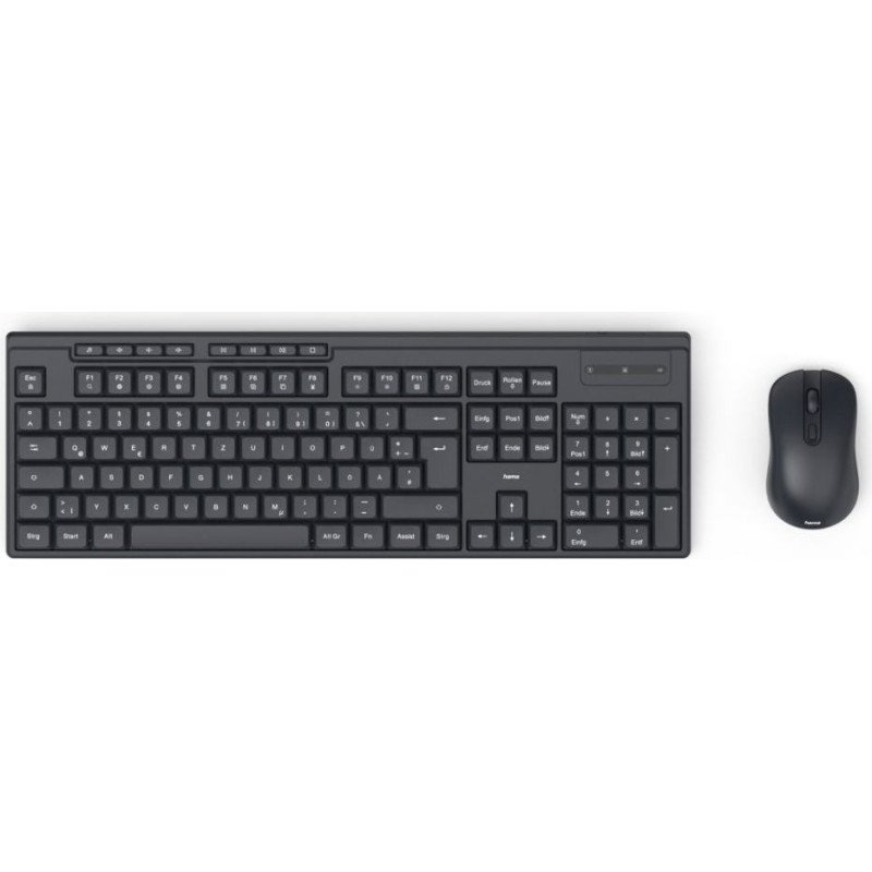 Hama Zestaw klawiatura i mysz wkm-200 czarny