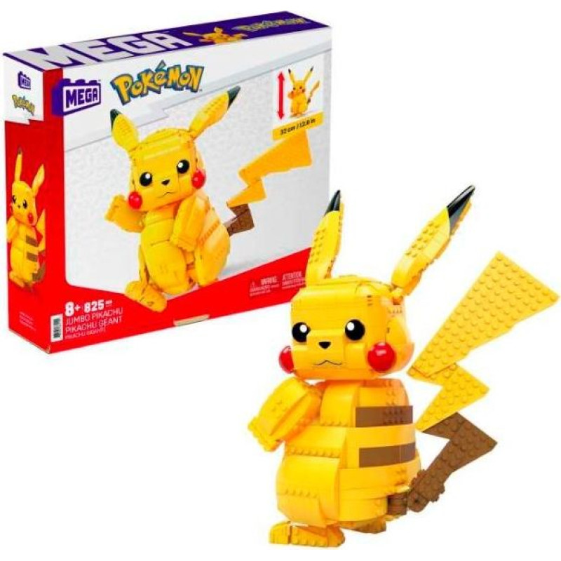 Mega Bloks Zestaw konstrukcyjny mega construx pokemon pikachu 806 elementów
