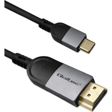Qoltec Kabel adapter usb-c na hdmi high speed 4k | 60hz | 32awg | 2m