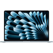 Apple Macbook air 15.3 cala: m4 10/10, 16gb, 512gb, 35w - błękitny - mc7a4ze/a/d1