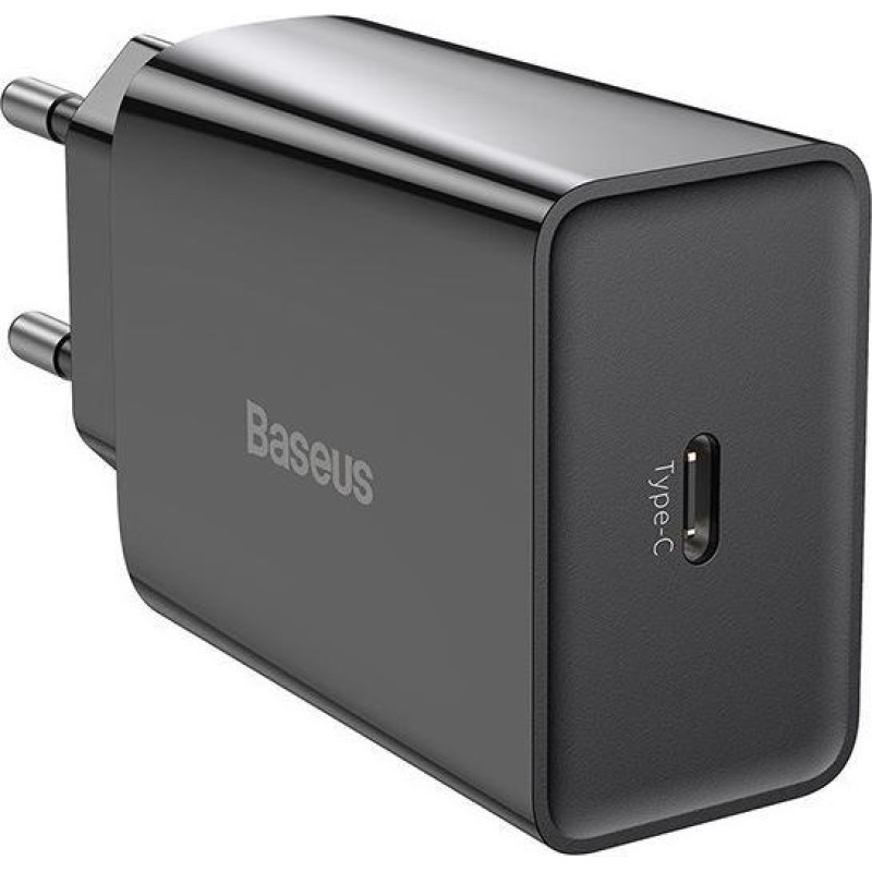 Baseus ładowarka sieciowa mini qc usb-c pd 3a 20w