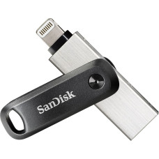 Sandisk Pendrive sandisk ixpand go sdix60n-128g-gn6ne (128gb; lightning, usb 3.0; kolor srebrny)