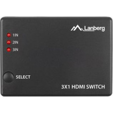 Lanberg switch video 3x hdmi + port micro usb swv-hdmi-0003