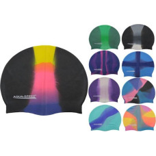 Aqua-Speed swimming cap silicone multi BUNT (senior)