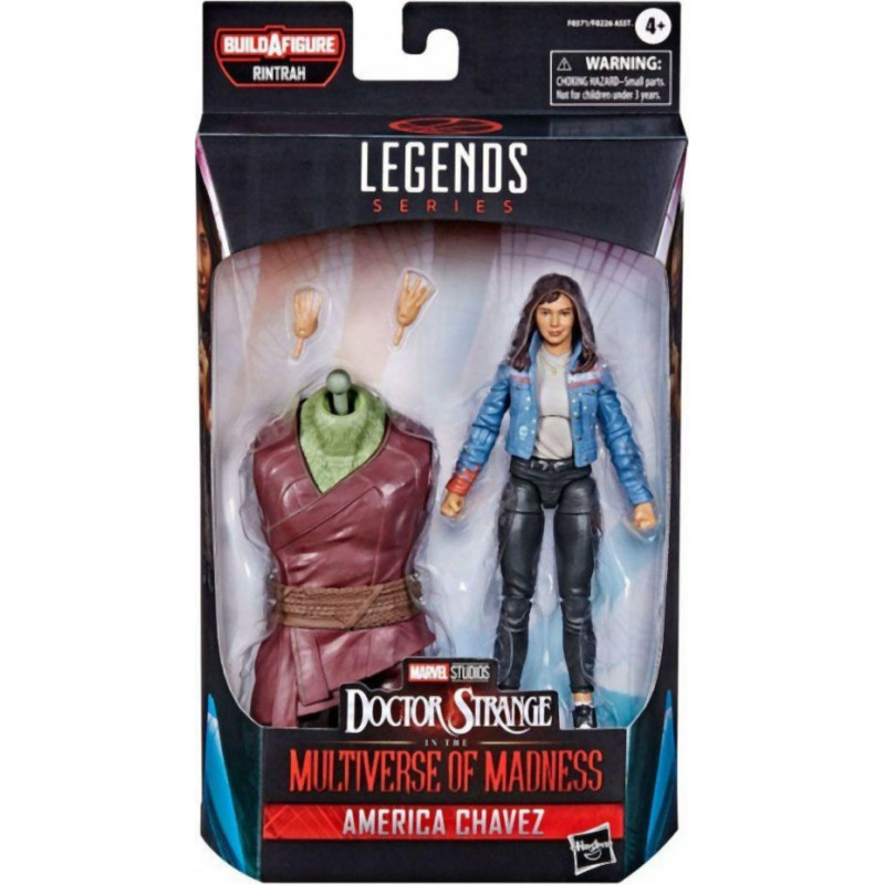 Hasbro Fans - Legends Series - Build a Figure Marvel Studios: Doctor Strange in the Multiverse of Madness - America Chavez (Excl.) (F0371)