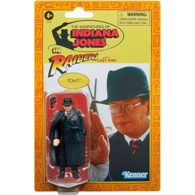 Hasbro Fans The Adventures of Indiana Jones: In Raiders of the Lost Ark - Toht Action Figure (10cm) (Excl.) (F6078)