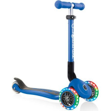 Globber 3-wheel scooter Globber Foldable Lights Navy Blue Jr 437-100
