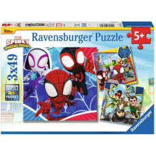 Ravensburger Puzzle: Marvel - Spidey and his Amazing Friends (3x49pcs) (5730)