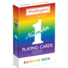 Winning Moves : Waddingtons No.1 - Rainbow Playing Cards (WM00756-EN1)