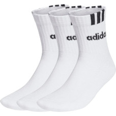 Adidas 3-Stripes Linear Half-Crew Cushioned 3p socks HT3437 (37-39)