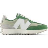 New Balance Women's/men's sneakers New Balance 327 sports shoes suede green (U327CE) (45.5)