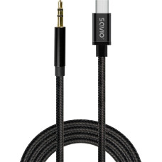 Savio Kabel usb-c do mini-jack cl-188 2m