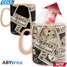 Abysse : One Piece - Wanted  Heat Change Mug (460ml) (ABYMUGA444)