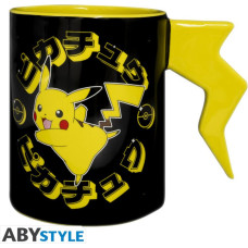 Abysse : Pokemon - Pikachu Lightening Bolt 3D Handle Mug (ABYMUGA345)