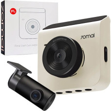 70Mai Wideorejestrator a400 + kamera rc09 biały