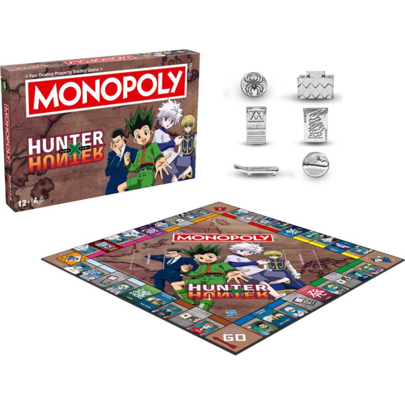 ''Winning Moves'' Winning Moves: Monopoly - Hunter x Hunter Board Game (WM04670-EN1)