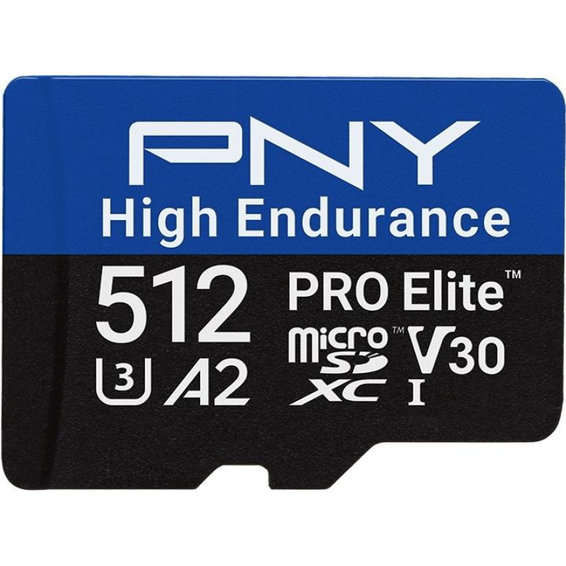 PNY Karta pamięci microsd high endurance 512g p-sdu512v32100phe-ge