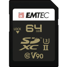 Emtec SD 64GB UHS-II U3 V90 SpeedIN Pro+