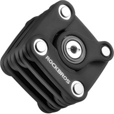 Rockbros Zapięcie rowerowe rockbros wd795 składane na klucz - czarne