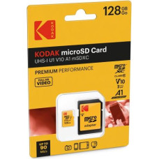Kodak mSD 128GB UHS-I U1 V10 A1 Premium EKMSDM128GXC10K