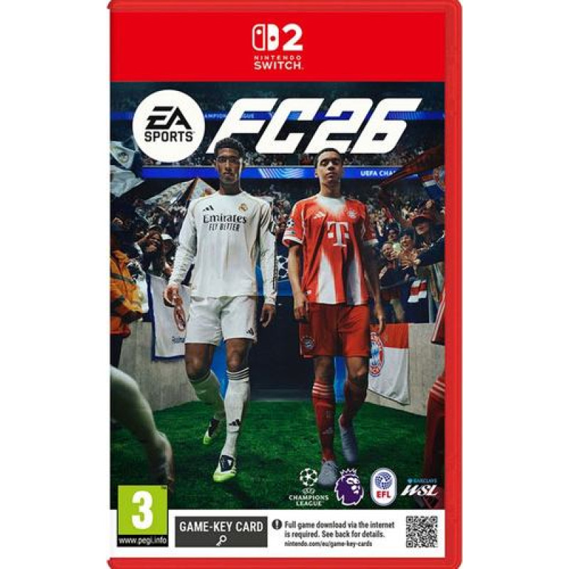 NSW2 EA Sports FC 26 (Game Key Card) Switch 2 video spēle