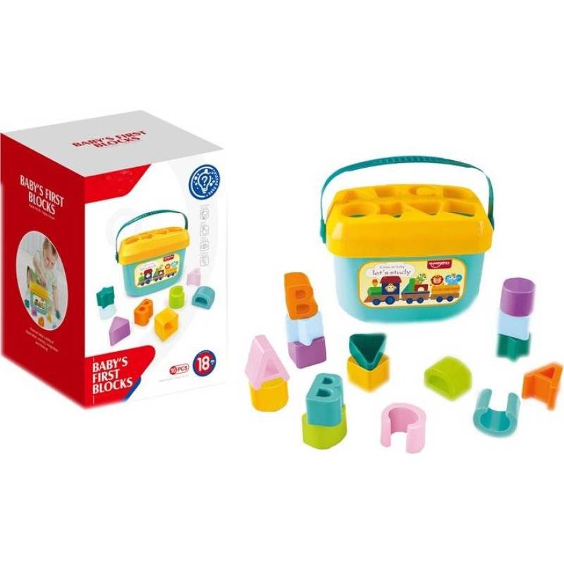 Askato Wiaderko sorter z klockami